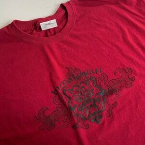 Disney World Animal Kingdom Red Graphic T-Shirt Adult Large